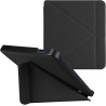 kwmobile Étui Compatible avec Kobo Libra 2 Coque - Étui à Rabat magnétique Tablette eReader Similicuir - Noir