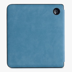 kwmobile Étui Compatible avec Kobo Libra 2 Coque - Étui à Rabat magnétique Tablette eReader Similicuir - pétrole