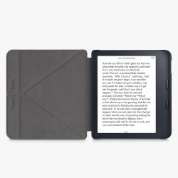 kwmobile Étui Compatible avec Kobo Libra 2 Coque - Étui à Rabat magnétique Tablette eReader Similicuir - pétrole