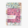 kwmobile Étui Compatible avec Kobo Libra 2 Coque - Étui à Rabat magnétique Tablette eReader Similicuir - Rose Fluo