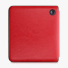 kwmobile Étui Compatible avec Kobo Libra 2 Coque - Étui à Rabat magnétique Tablette eReader Similicuir - Rouge