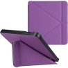 kwmobile Étui Compatible avec Kobo Libra 2 Coque - Étui à Rabat magnétique Tablette eReader Similicuir - Violet