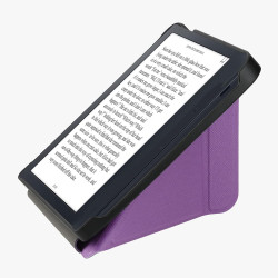 kwmobile Étui Compatible avec Kobo Libra 2 Coque - Étui à Rabat magnétique Tablette eReader Similicuir - Violet