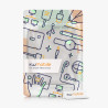 kwmobile Étui Compatible avec Kobo Libra 2 Coque - Étui à Rabat magnétique Tablette eReader Similicuir - argenté