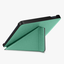 kwmobile Étui Compatible avec Kobo Libra 2 Coque - Étui à Rabat magnétique Tablette eReader Similicuir - Menthe glaciale