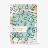 kwmobile Étui Compatible avec Kobo Libra 2 Coque - Étui à Rabat magnétique Tablette eReader Similicuir - Menthe glaciale