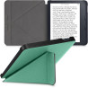 kwmobile Étui Compatible avec Kobo Libra 2 Coque - Étui à Rabat magnétique Tablette eReader Similicuir - Menthe glaciale