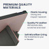 kwmobile Étui Compatible avec Kobo Libra 2 Coque - Étui à Rabat magnétique Tablette eReader Similicuir - Or Rose