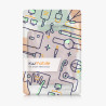 kwmobile Étui Compatible avec Kobo Libra 2 Coque - Étui à Rabat magnétique Tablette eReader Similicuir - Or Rose