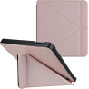 kwmobile Étui Compatible avec Kobo Libra 2 Coque - Étui à Rabat magnétique Tablette eReader Similicuir - Or Rose