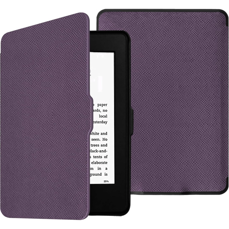 Fintie étui pour 6" kindle paperblanc 2012-2017 (modèle: ey21, dp75sdi), coque fine légère avec réveil/veille auto (n'est pas co