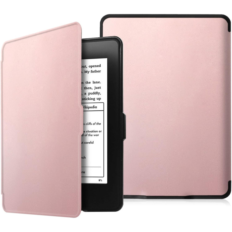 Fintie étui pour 6" kindle paperblanc 2012-2017 (modèle: ey21, dp75sdi), coque fine légère avec réveil/veille auto (n'est pas co