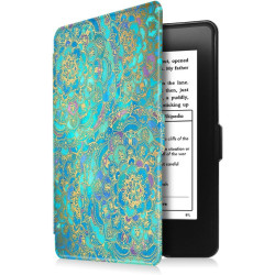 Fintie étui pour 6" kindle paperblanc 2012-2017 (modèle: ey21, dp75sdi), coque fine légère avec réveil/veille auto (n'est pas co