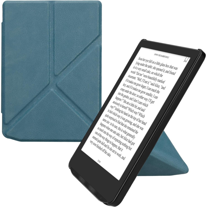 kwmobile Étui Compatible avec Pocketbook Verse/Pro/Color/Vivlio Light/Light HD Coque - Étui à Rabat magnétique Tablette eReader 