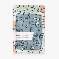 kwmobile Étui Compatible avec Pocketbook Verse/Pro/Color/Vivlio Light/Light HD Coque - Étui à Rabat magnétique Tablette eReader 