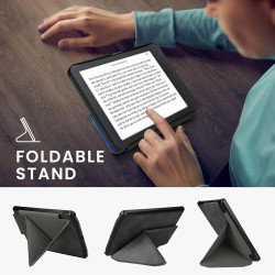kwmobile Étui Compatible avec Pocketbook Verse/Pro/Color/Vivlio Light/Light HD Coque - Étui à Rabat magnétique Tablette eReader 