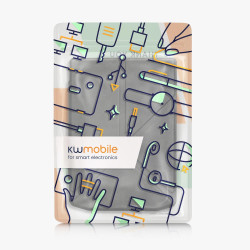 kwmobile Étui Compatible avec Pocketbook Verse/Pro/Color/Vivlio Light/Light HD Coque - Étui à Rabat magnétique Tablette eReader 