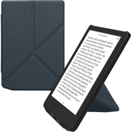 kwmobile Étui Compatible avec Pocketbook Verse/Pro/Color/Vivlio Light/Light HD Coque - Étui à Rabat magnétique Tablette eReader 