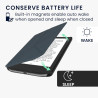 kwmobile Étui Compatible avec Pocketbook Verse/Pro/Color/Vivlio Light/Light HD Coque - Étui à Rabat magnétique Tablette eReader 