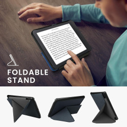 kwmobile Étui Compatible avec Pocketbook Verse/Pro/Color/Vivlio Light/Light HD Coque - Étui à Rabat magnétique Tablette eReader 