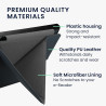 kwmobile Étui Compatible avec Pocketbook Verse/Pro/Color/Vivlio Light/Light HD Coque - Étui à Rabat magnétique Tablette eReader 