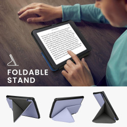kwmobile Étui Compatible avec Pocketbook Verse/Pro/Color/Vivlio Light/Light HD Coque - Étui à Rabat magnétique Tablette eReader 