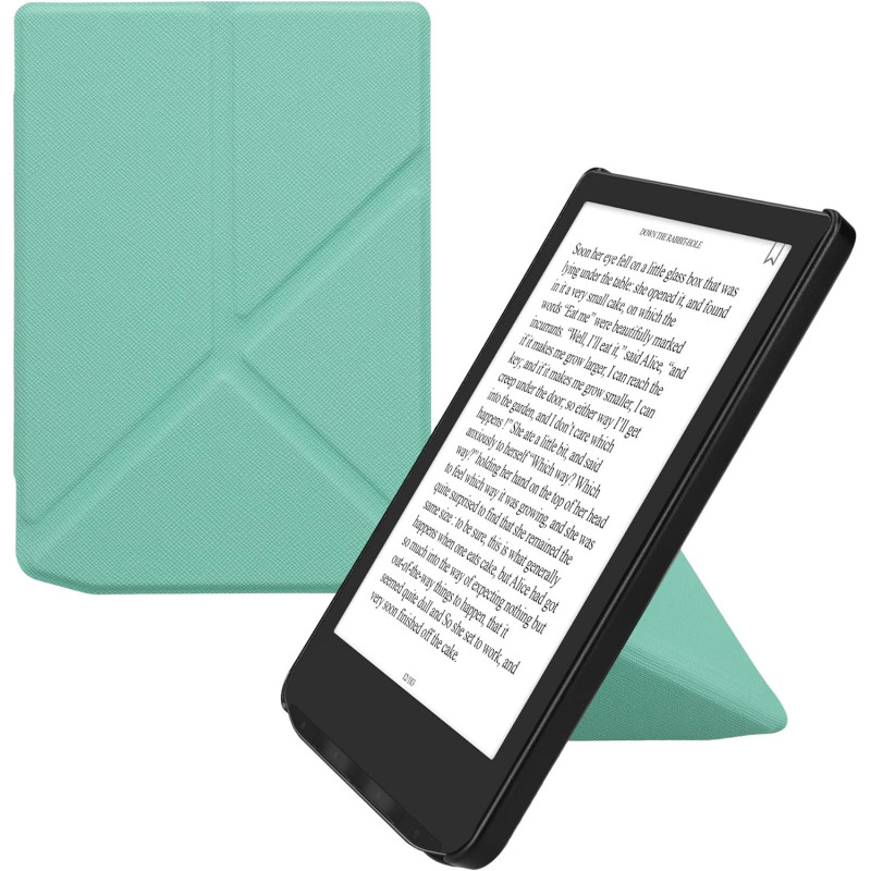 kwmobile Étui Compatible avec Pocketbook Verse/Pro/Color/Vivlio Light/Light HD Coque - Étui à Rabat magnétique Tablette eReader 