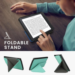 kwmobile Étui Compatible avec Pocketbook Verse/Pro/Color/Vivlio Light/Light HD Coque - Étui à Rabat magnétique Tablette eReader 