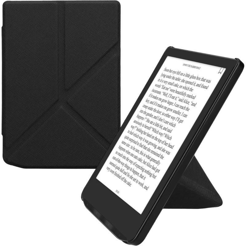 kwmobile Étui Compatible avec Pocketbook Verse/Pro/Color/Vivlio Light/Light HD Coque - Étui à Rabat magnétique Tablette eReader 