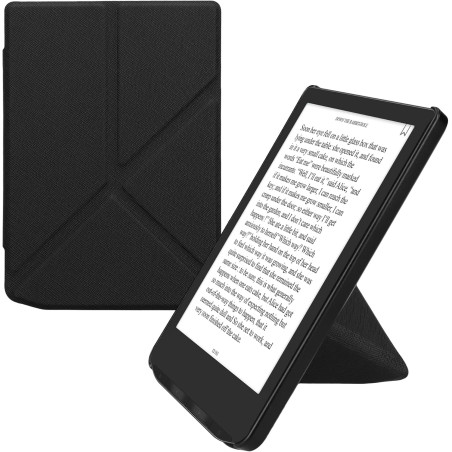kwmobile Étui Compatible avec Pocketbook Verse/Pro/Color/Vivlio Light/Light HD Coque - Étui à Rabat magnétique Tablette eReader 