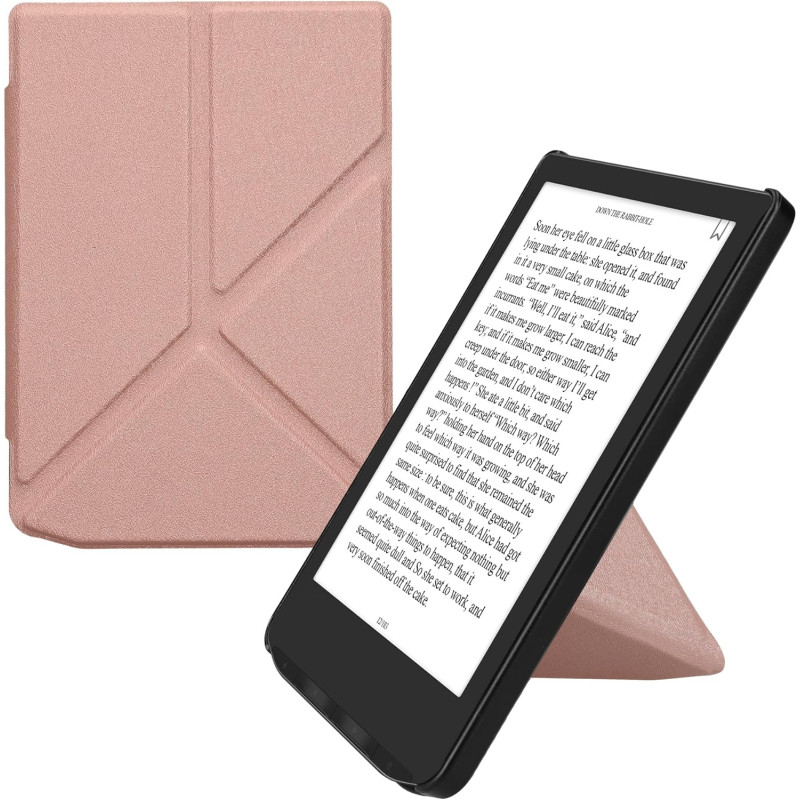 kwmobile Étui Compatible avec Pocketbook Verse/Pro/Color/Vivlio Light/Light HD Coque - Étui à Rabat magnétique Tablette eReader 