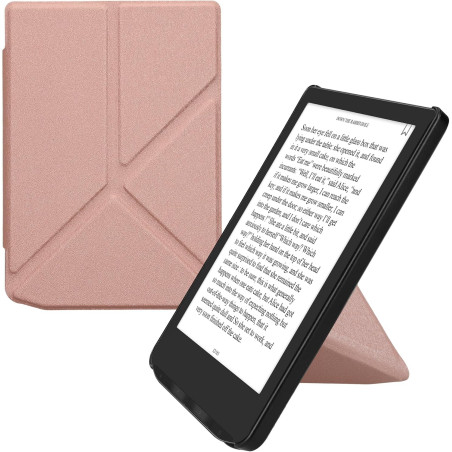 kwmobile Étui Compatible avec Pocketbook Verse/Pro/Color/Vivlio Light/Light HD Coque - Étui à Rabat magnétique Tablette eReader 