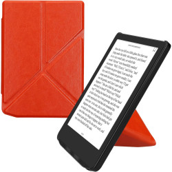 Kwmobile étui compatible avec pocketbook verse/pro/color/vivlio light/light hd coque - étui à rabat magnétique tablette ereader 