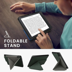 kwmobile Étui Compatible avec Pocketbook Verse/Pro/Color/Vivlio Light/Light HD Coque - Étui à Rabat magnétique Tablette eReader 