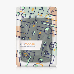 kwmobile Étui Compatible avec Pocketbook Verse/Pro/Color/Vivlio Light/Light HD Coque - Étui à Rabat magnétique Tablette eReader 