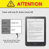 Forefront Cases Étui pour Kobo Clara HD (Modèle:2018) - Étui de Support Pliant (Style Origami) - Mince et Léger, Fonction Automa