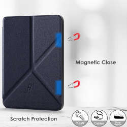 Forefront Cases Étui pour Kobo Clara HD (Modèle:2018) - Étui de Support Pliant (Style Origami) - Mince et Léger, Fonction Automa