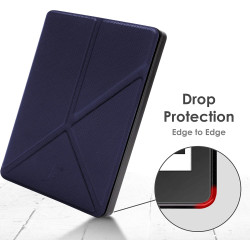 Forefront Cases Étui pour Kobo Clara HD (Modèle:2018) - Étui de Support Pliant (Style Origami) - Mince et Léger, Fonction Automa