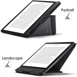 Forefront Cases Étui pour Kobo Forma (Modèle:2018) - Étui de Support Pliant (Style Origami) - Mince et Léger, Fonction Automatiq