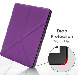 Forefront Cases Étui pour Kobo Clara HD (Modèle:2018) - Étui de Support Pliant (Style Origami) - Mince et Léger, Fonction Automa