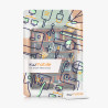 kwmobile Étui Compatible avec Kobo Glo HD/Touch 2.0 Coque - Étui à Rabat magnétique Tablette eReader Similicuir - Multicolore