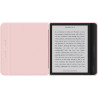 Giopuey coque compatible avec kobo libra colour/kobo libra 2, étui en cuir, étui à rabat [coque arrière transparente pc tpu] tex