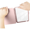 Giopuey coque compatible avec kobo clara colour/clara bw/clara 2e, étui en cuir, étui à rabat [coque arrière transparente pc tpu