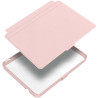Giopuey coque compatible avec kobo clara colour/clara bw/clara 2e, étui en cuir, étui à rabat [coque arrière transparente pc tpu