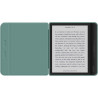 Giopuey coque compatible avec kobo libra colour/kobo libra 2, étui en cuir, étui à rabat [coque arrière transparente pc tpu] tex