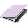 Giopuey coque compatible avec kobo libra colour/kobo libra 2, étui en cuir, étui à rabat [coque arrière transparente pc tpu] tex