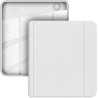 Giopuey coque compatible avec kobo libra colour/kobo libra 2, étui en cuir, étui à rabat [coque arrière transparente pc tpu] tex