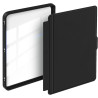 Giopuey coque compatible avec kobo clara colour/clara bw/clara 2e, étui en cuir, étui à rabat [coque arrière transparente pc tpu