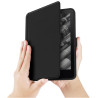 Giopuey coque compatible avec kobo clara colour/clara bw/clara 2e, étui en cuir, étui à rabat [coque arrière transparente pc tpu