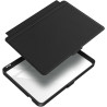 Giopuey coque compatible avec kobo clara colour/clara bw/clara 2e, étui en cuir, étui à rabat [coque arrière transparente pc tpu